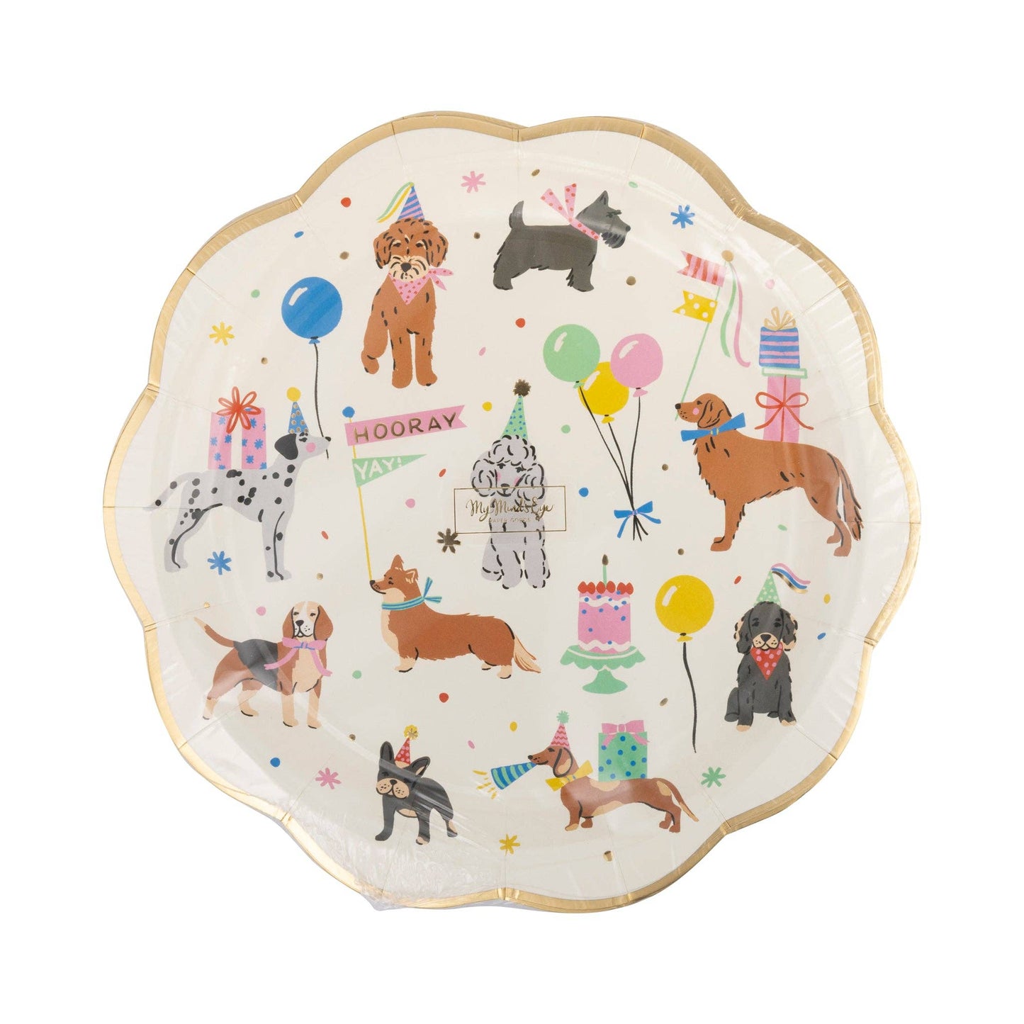 My Mind’s Eye - Dog Party Plate