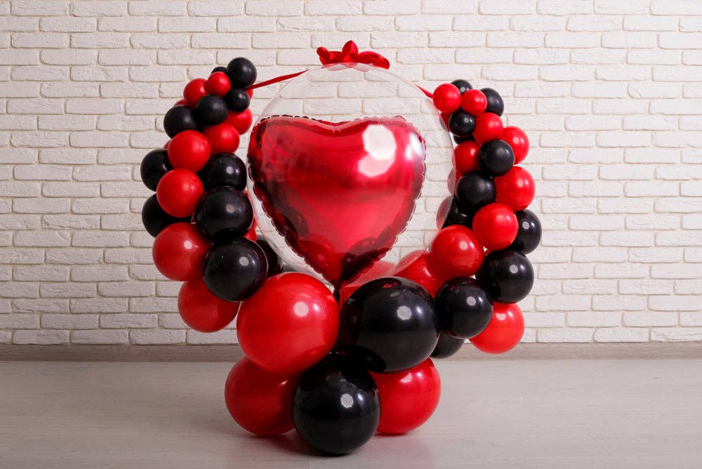 Treasures Gifted - Matte Red Balloons - 12 Inch Latex Balloons