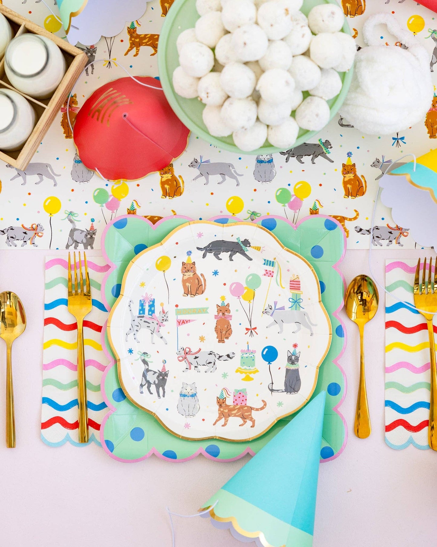 My Mind’s Eye - Cat Party Plate