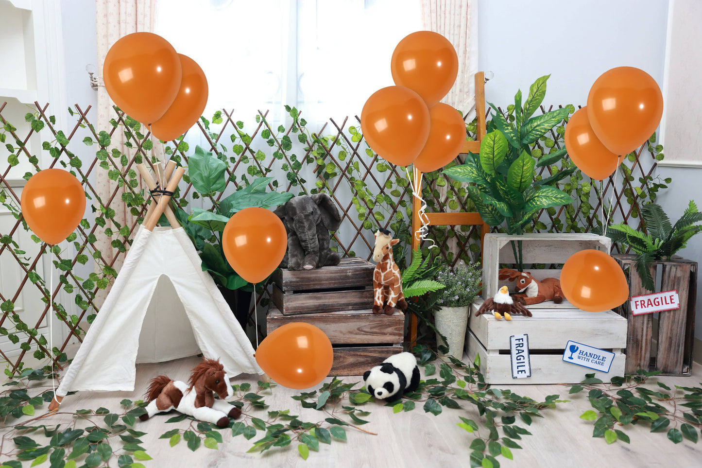 Treasures Gifted - Matte Chocolate Balloons - 10 Inch Latex Balloons