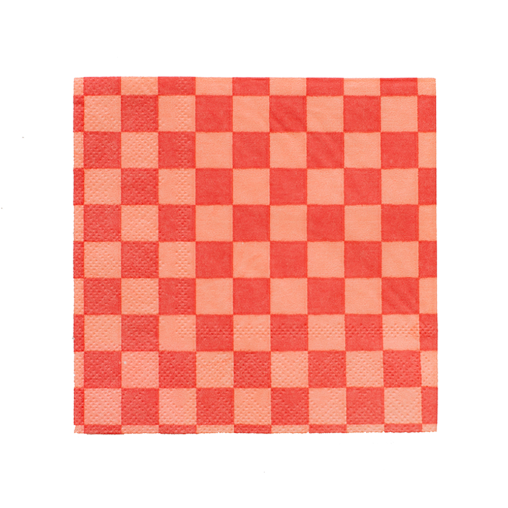 Jollity & Co. + Daydream Society - Check It! Cocktail Napkins - 20 Pk. - 11 Color Options