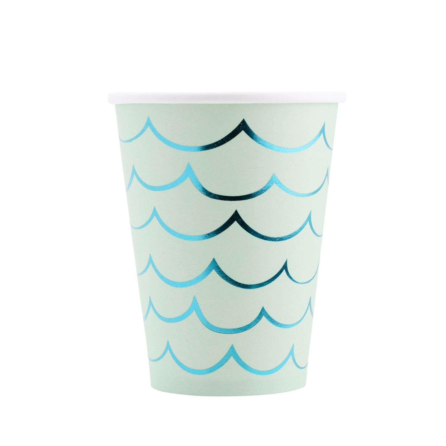 My Mind’s Eye - Mermaid Tail Paper Party Cups - 12 oz