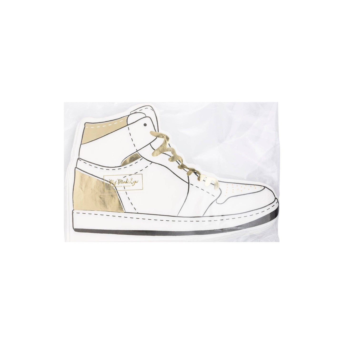 My Mind’s Eye - Hightop Shoe Shaped Paper Dinner Napkin