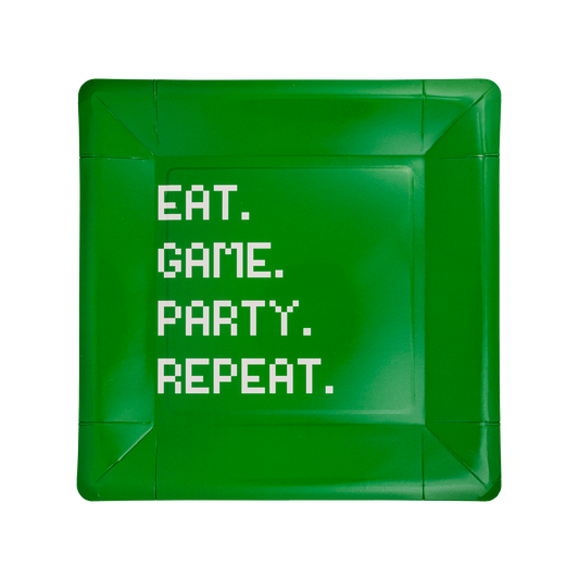 My Mind’s Eye  - Eat Game Party Square Paper Plate