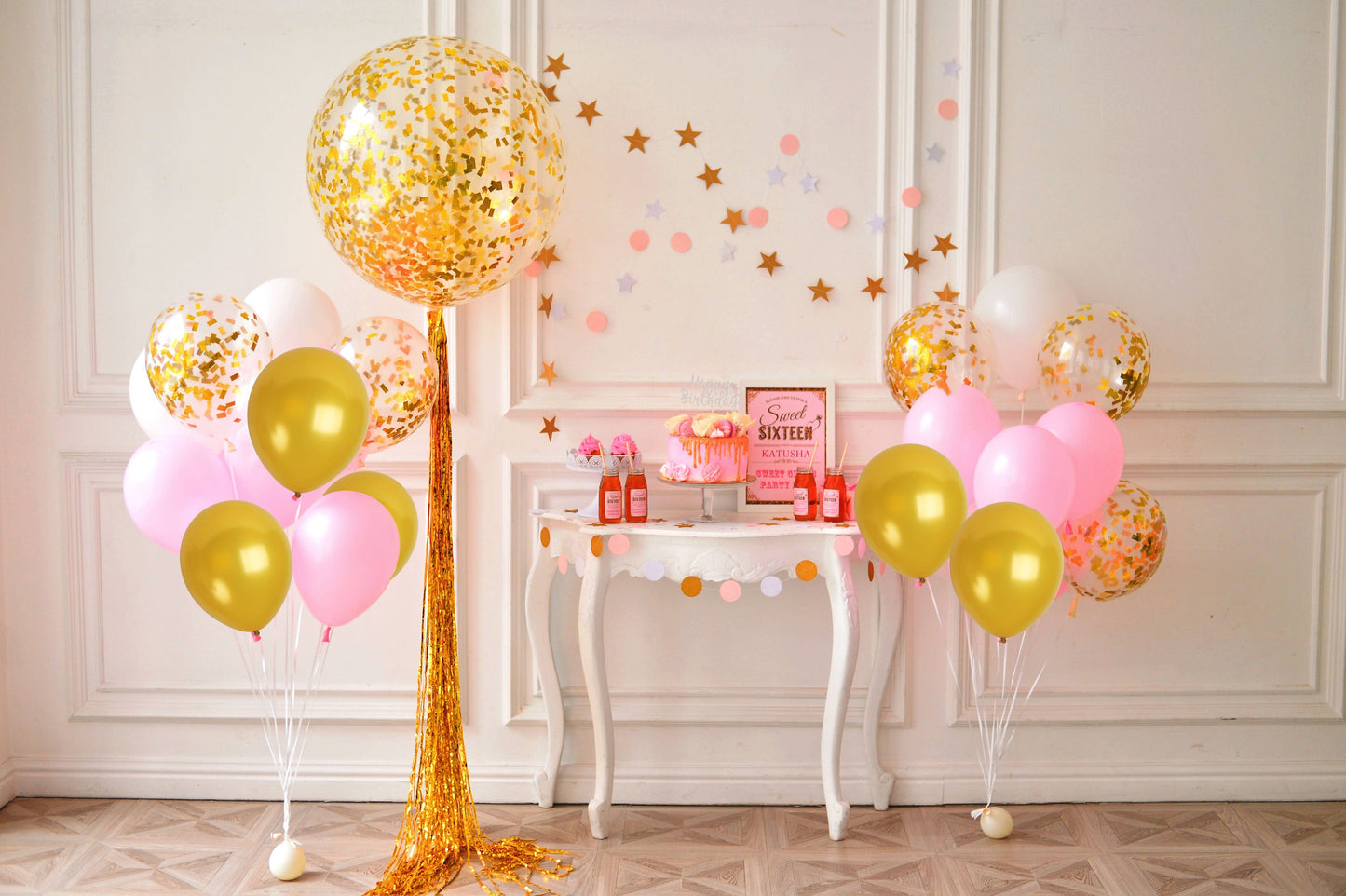 Treasures Gifted - Pearl Gold Balloons - 12 Inch Latex Balloons